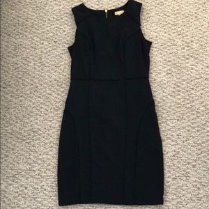 Slimming black cocktail dress